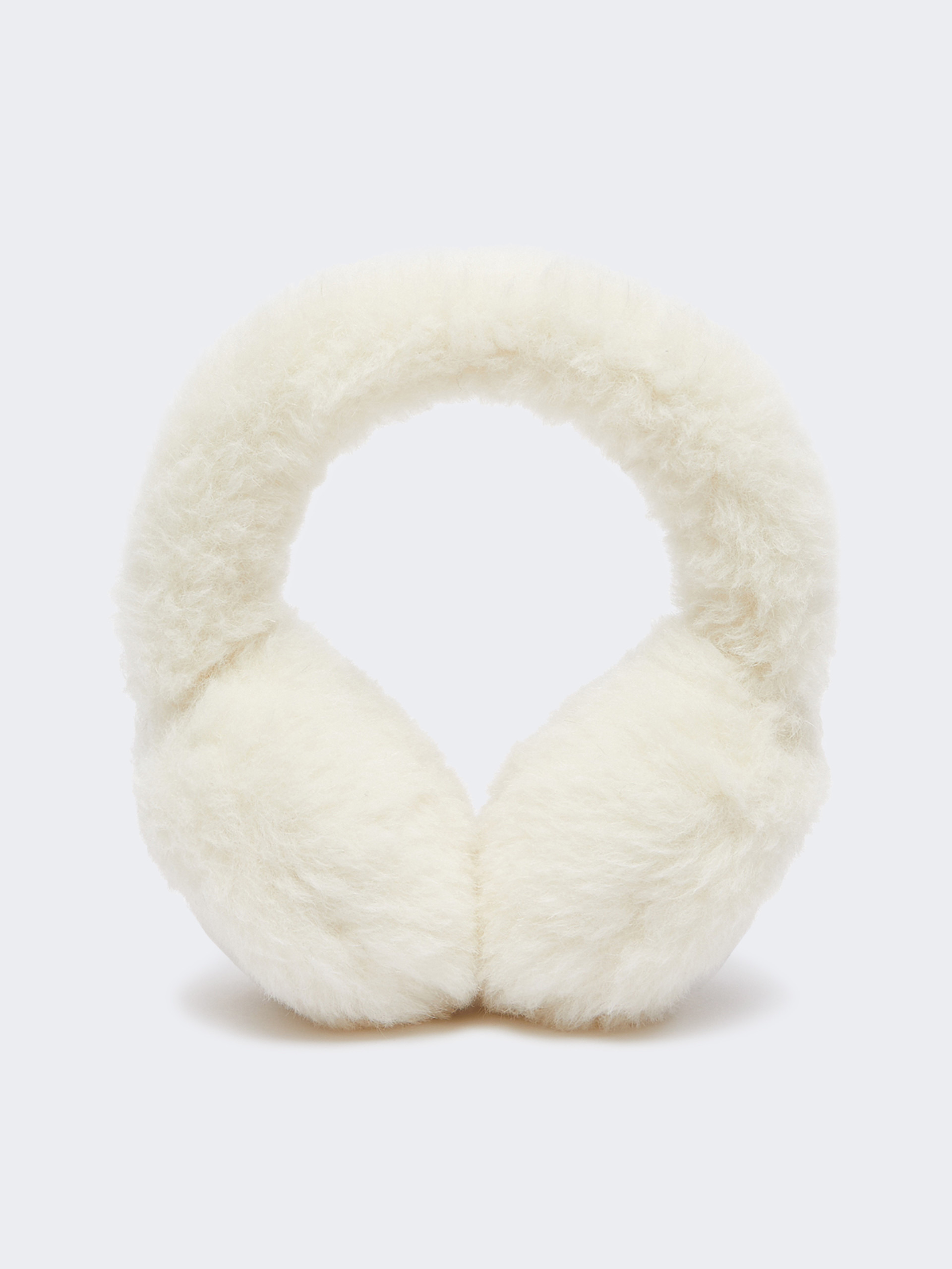 MUFFY1 Alpaca and wool Teddy fabric earmuffs - 2
