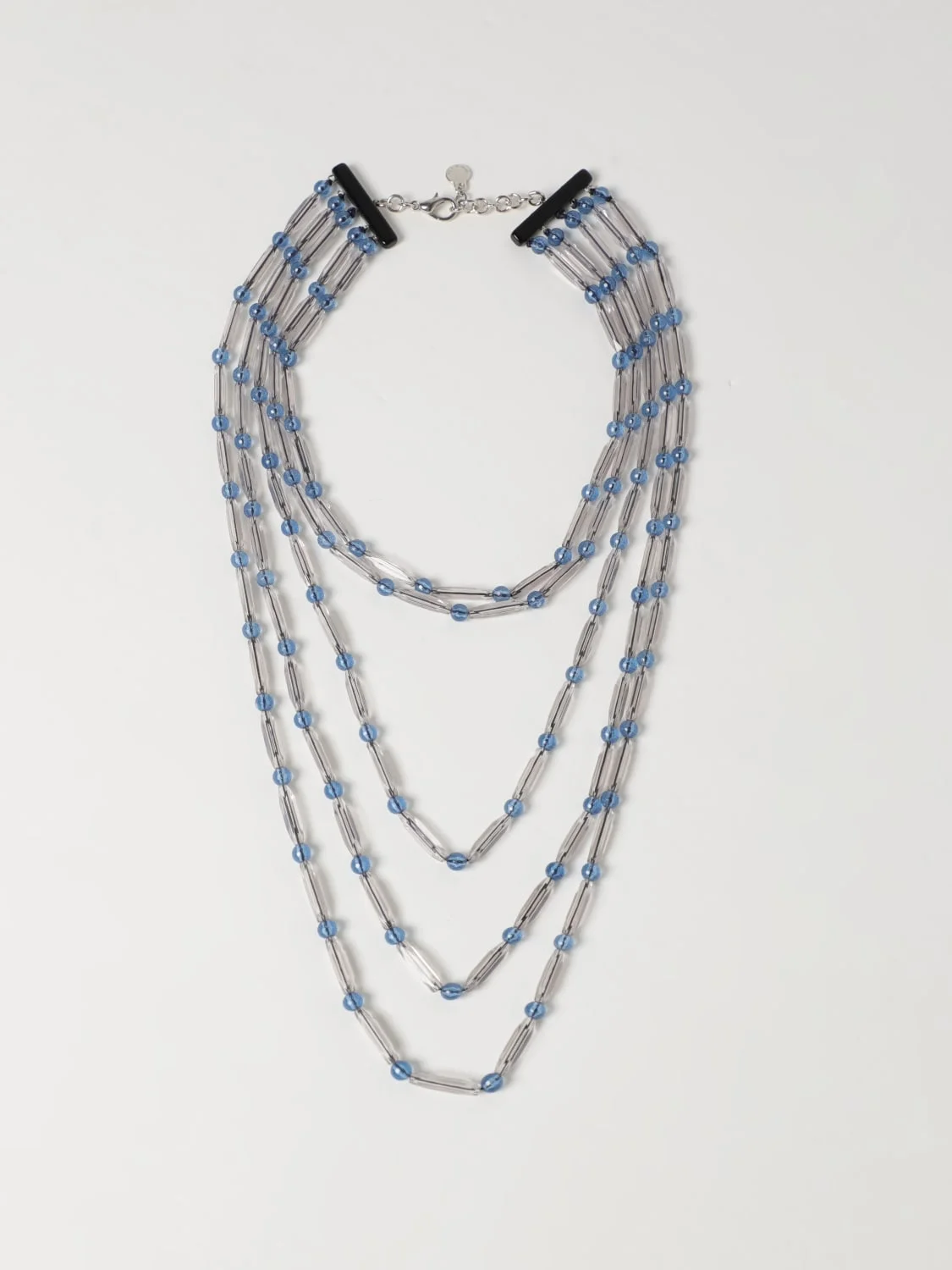 Emporio Armani multi-strand necklace in resin - 1