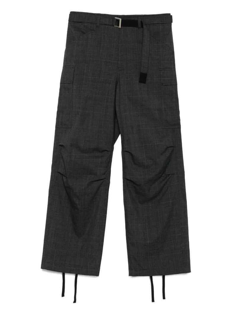belted cargo trousers 1