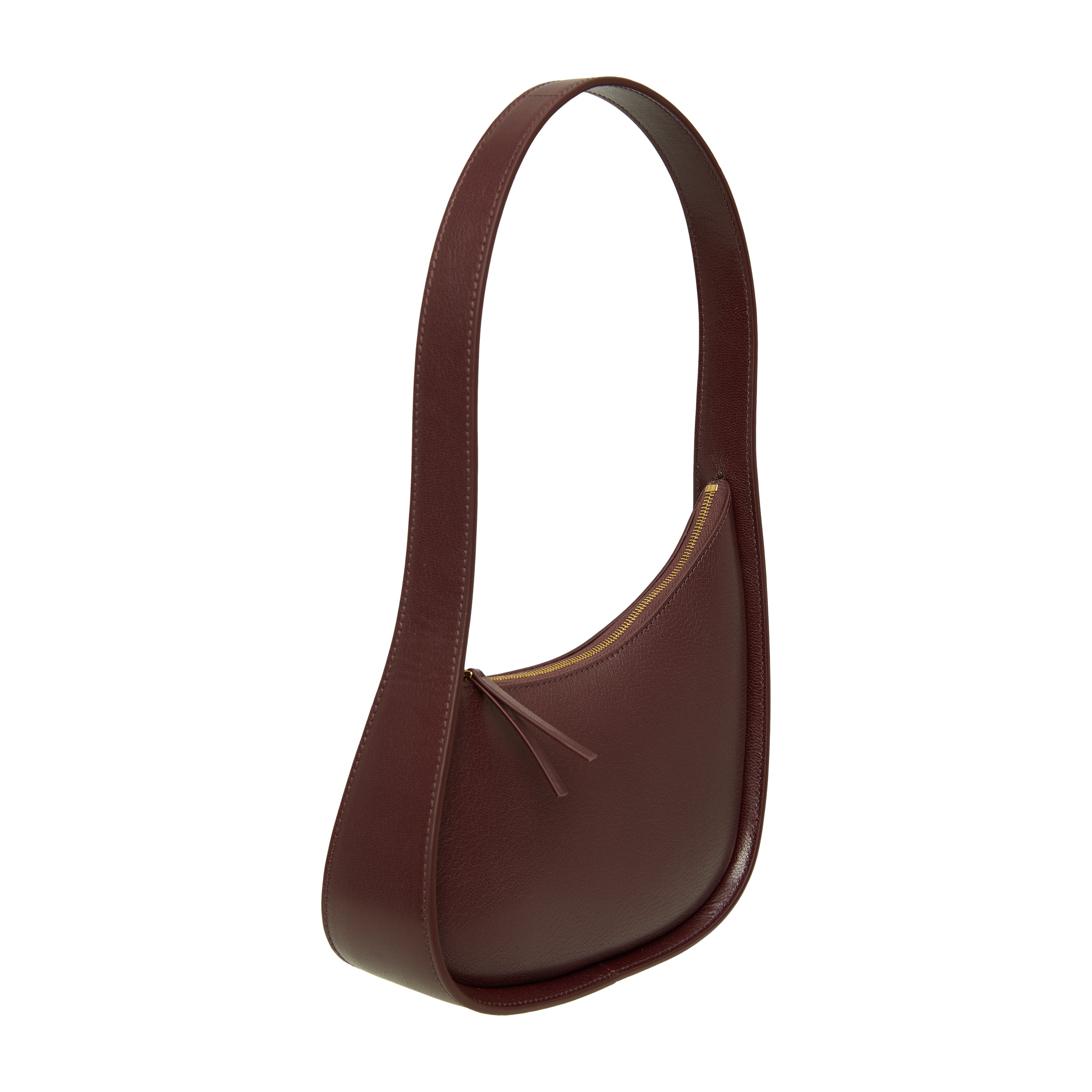 HALF MOON LEATHER BAG - 2