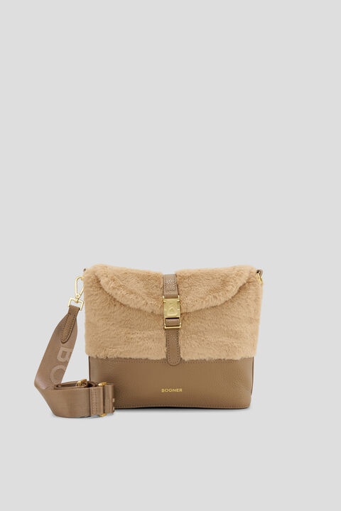 Mogno Neve Elise hobo bag in Camel - 1