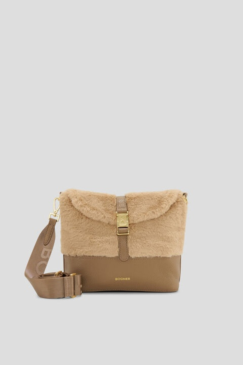 Mogno Neve Elise hobo bag in Camel 1