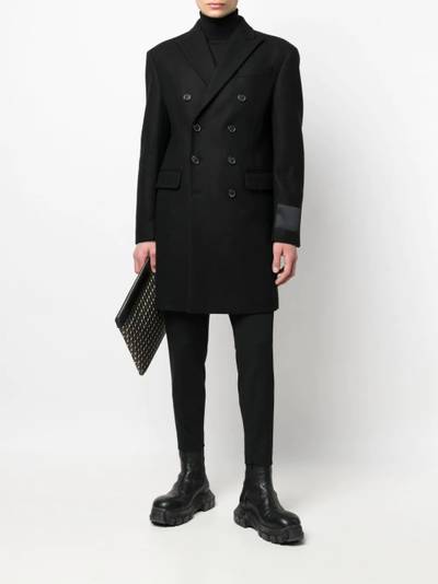 DSQUARED2 double-breasted cotton coat outlook