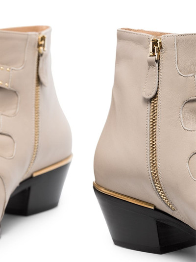 Chloé Susanna 30mm studded ankle boots outlook