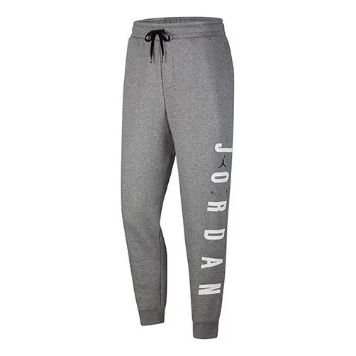 Air Jordan Fleece Casual Long Pants Gray DC9090-091 - 1