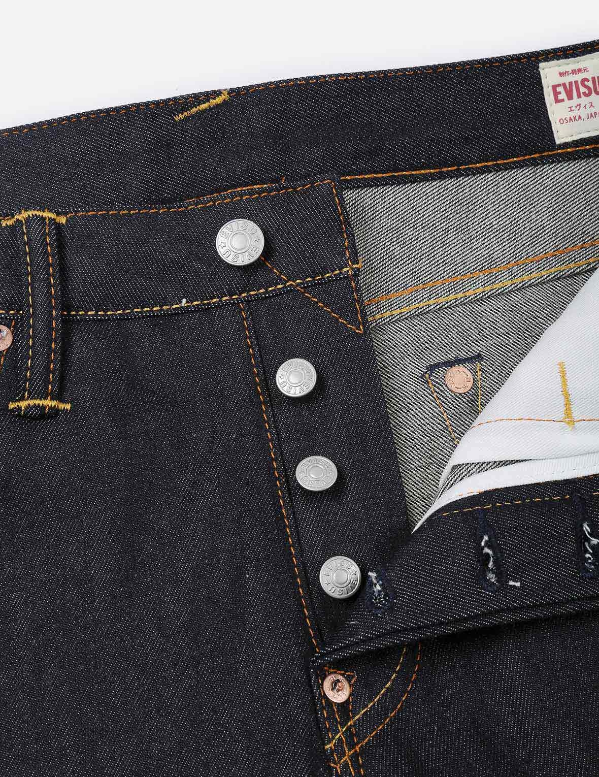 SEAGULL AND KAMON PRINT SLIM FIT JEANS #2010 - 8