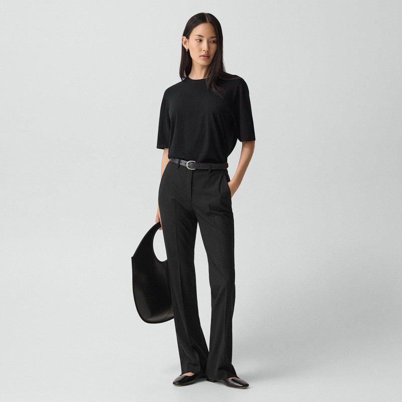 Theory Boyfriend Tee in Regal Wool outlook