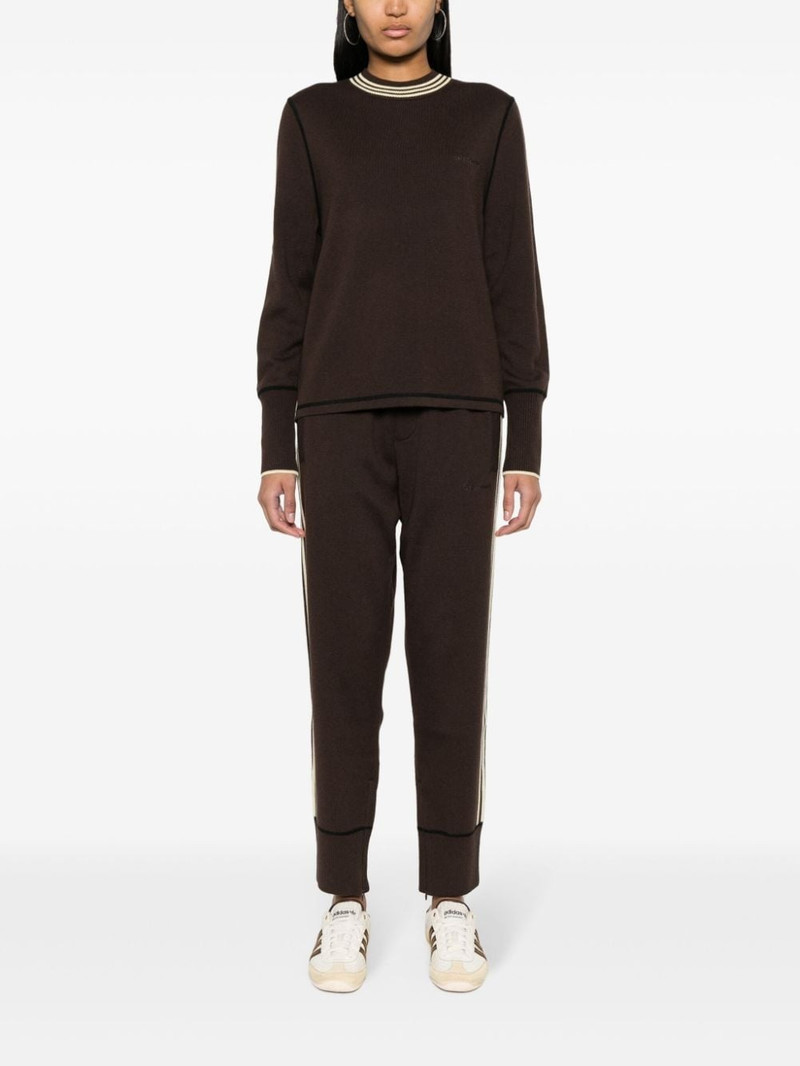 x Wales Bonner knitted track pants 3
