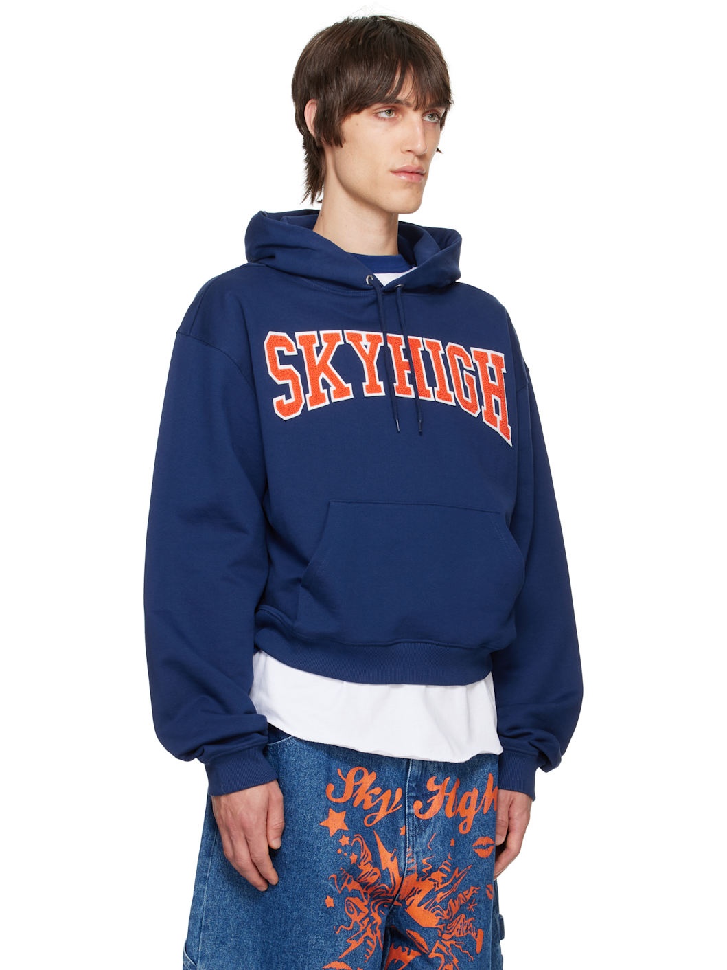 Navy 'Sky High' Syracuse Hoodie - 2