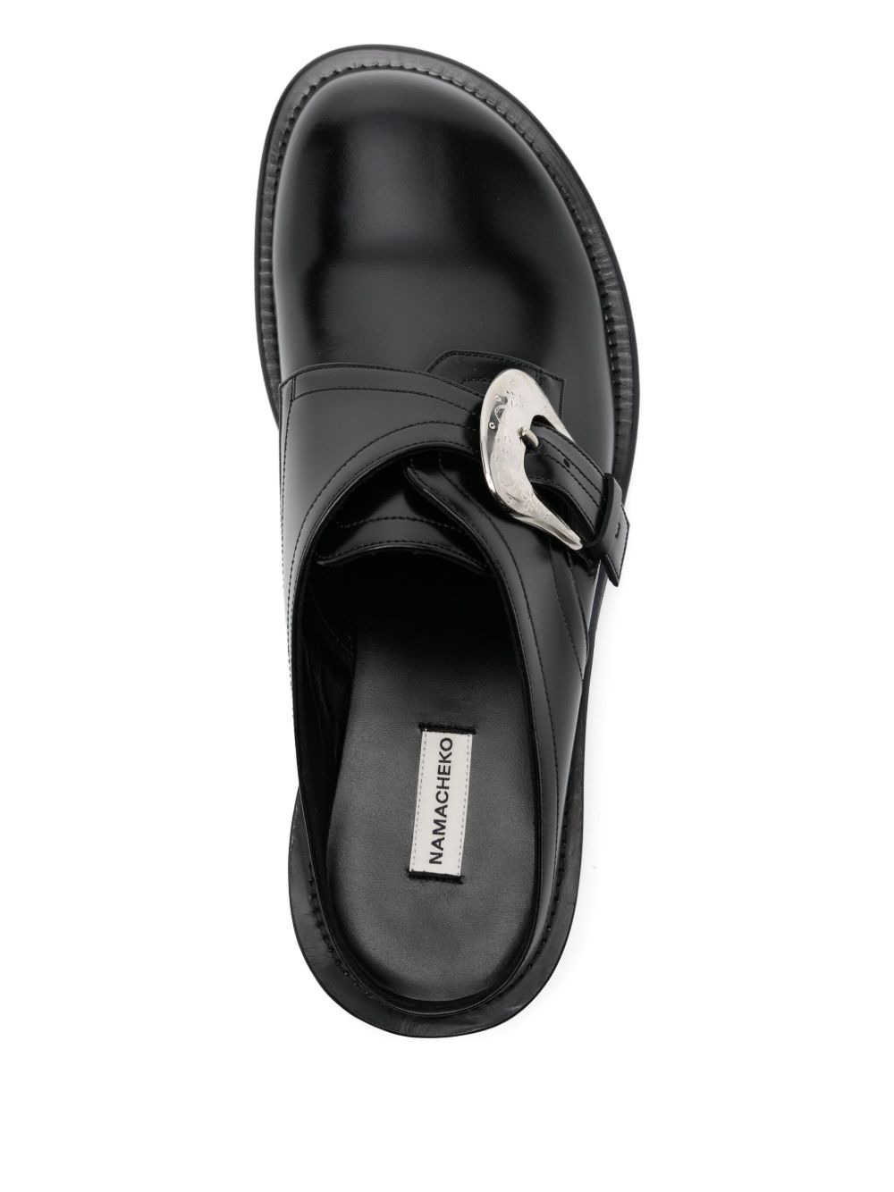 leather mules - 4