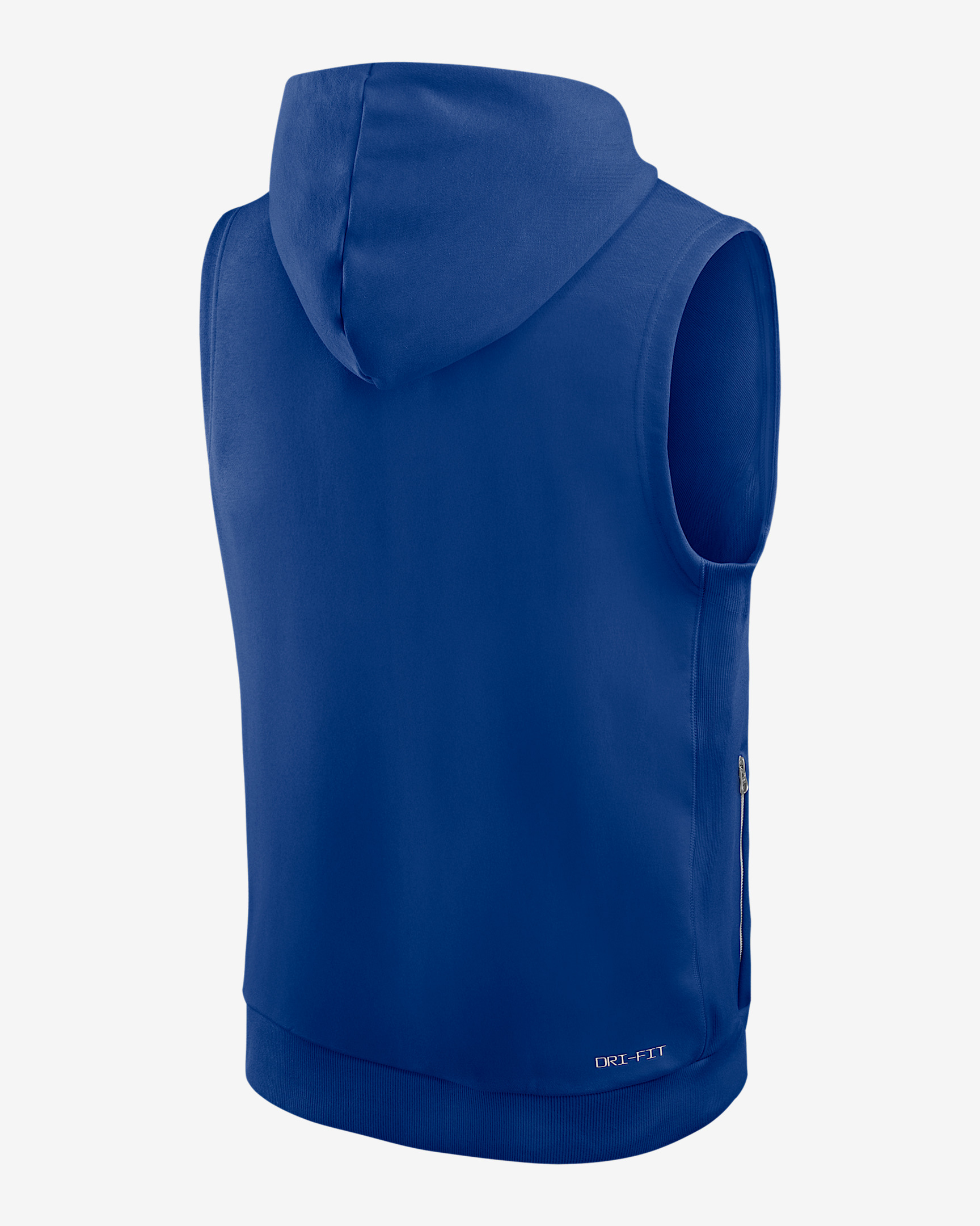 New York Giants Sideline Men's Nike Dri-FIT NFL Sleeveless Pullover Hoodie - 2
