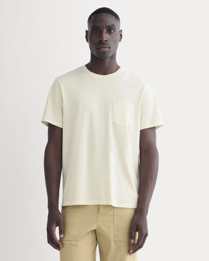 EVERLANE THE ESSENTIAL ORGANIC GARMENT-DYED CREW outlook
