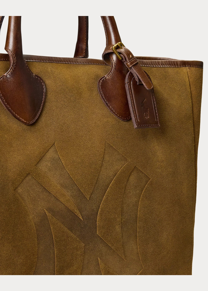 Polo Ralph Lauren Yankees Suede Tote 5