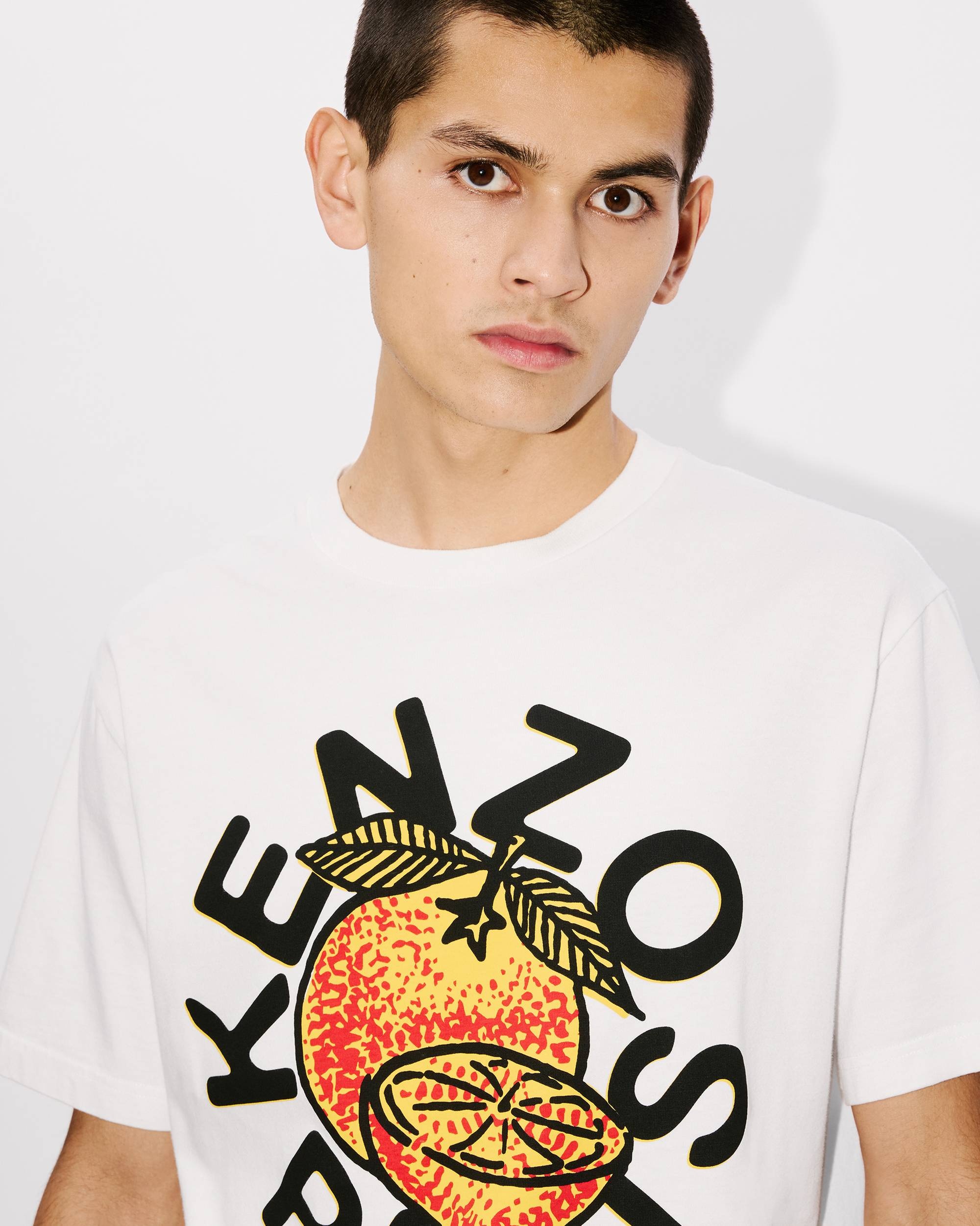 'KENZO Orange' classic T-shirt - 6