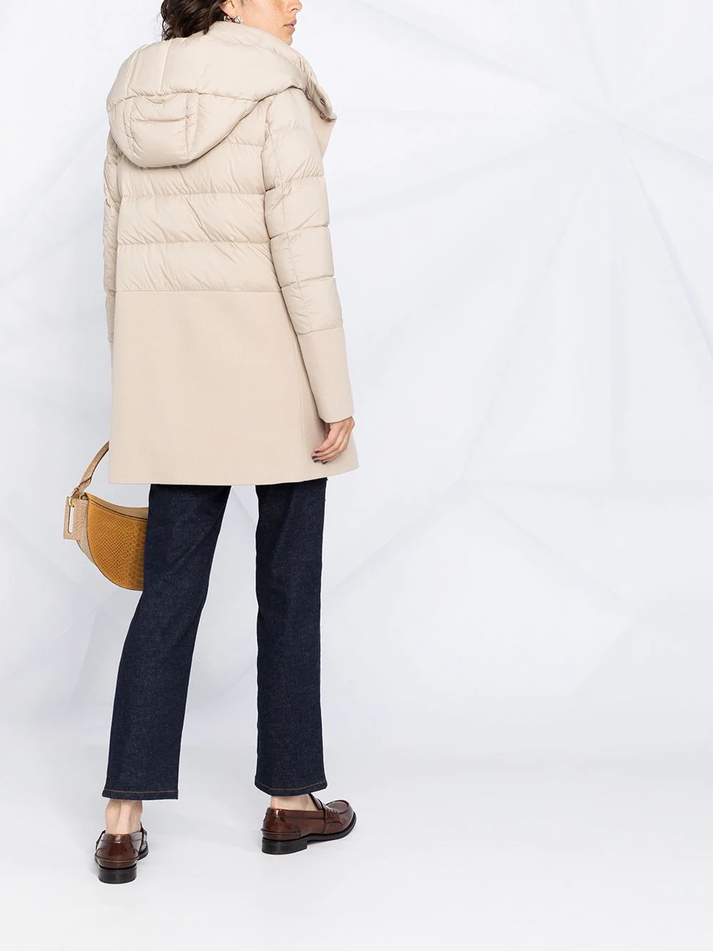 hooded padded coat - 6