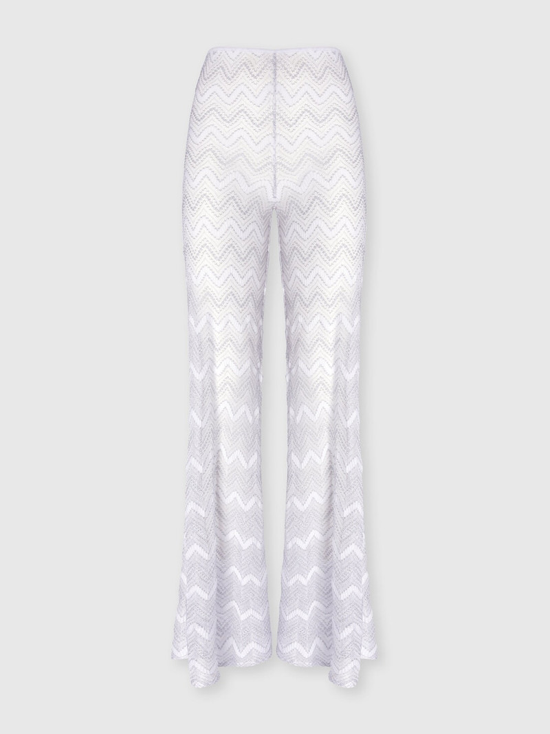 플레어 커버 업 바지 zig zag lamé viscose 1