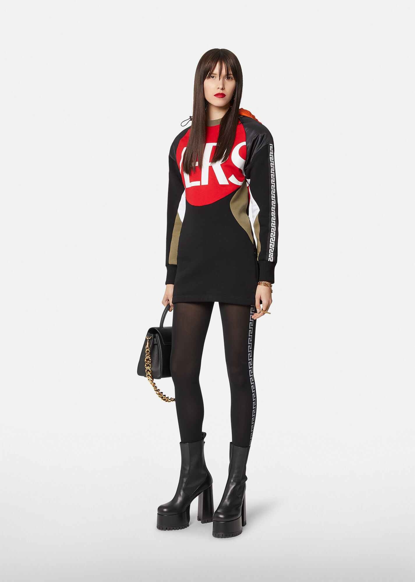 Logo Sweatshirt Dress - 4