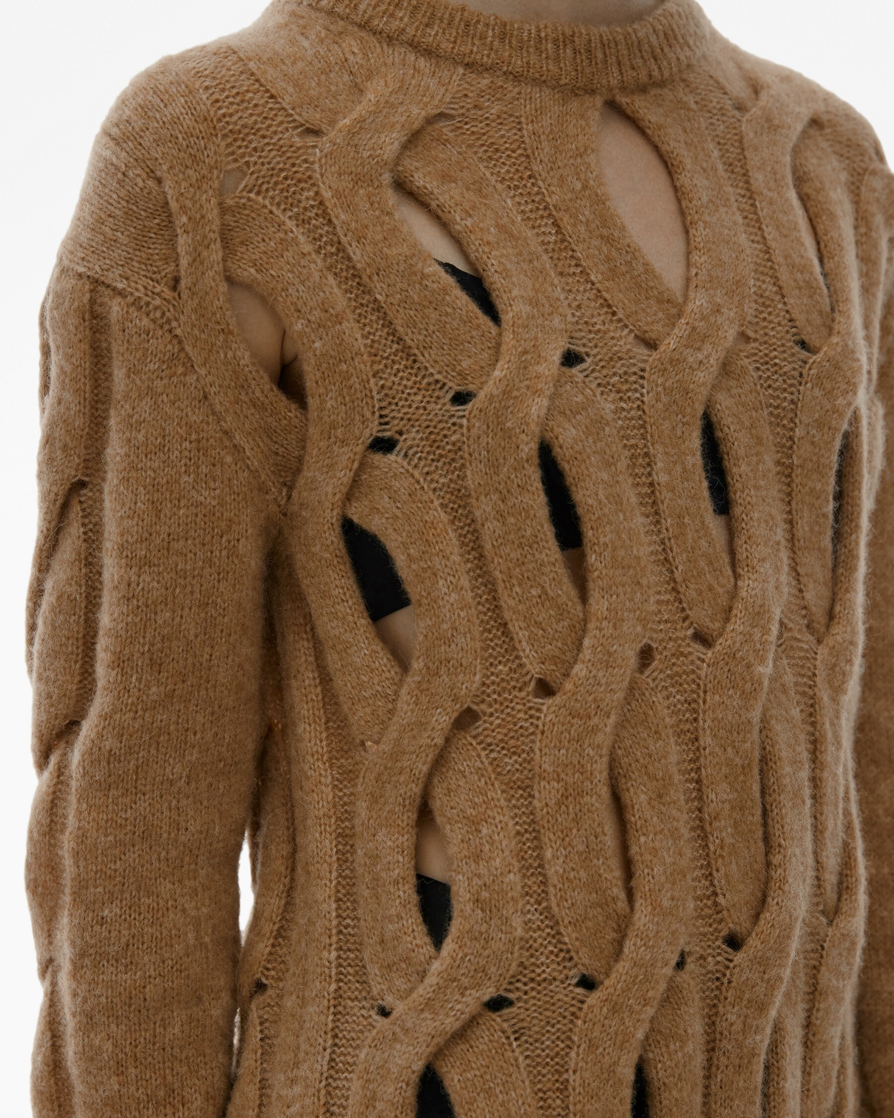 CABLE KNIT SWEATER - 6