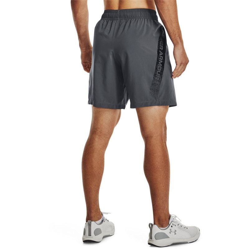 Under Armour Woven Graphic Shorts 'Grey' 1370388-012 - 4