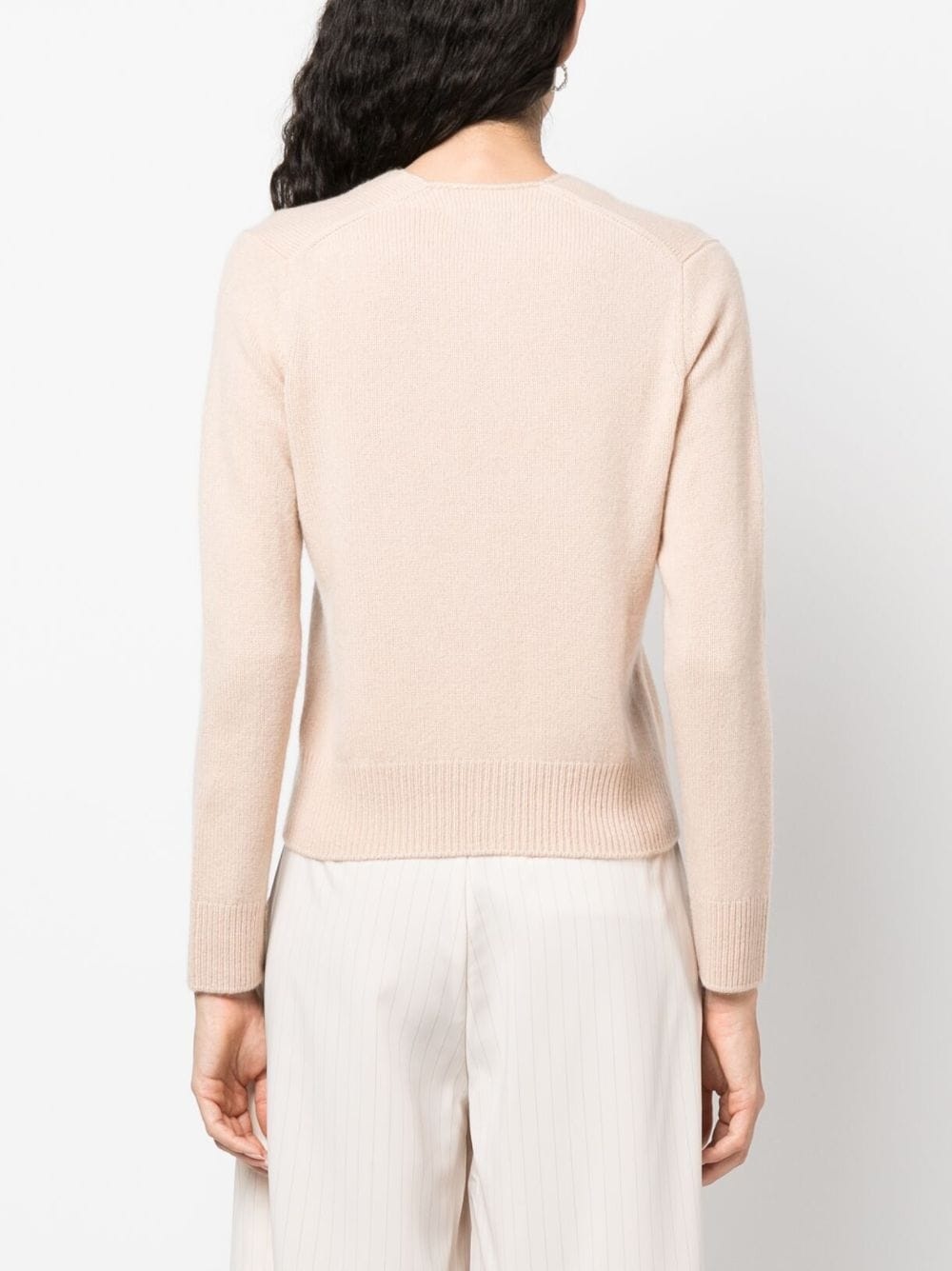 V-neck cashmere cardigan - 4