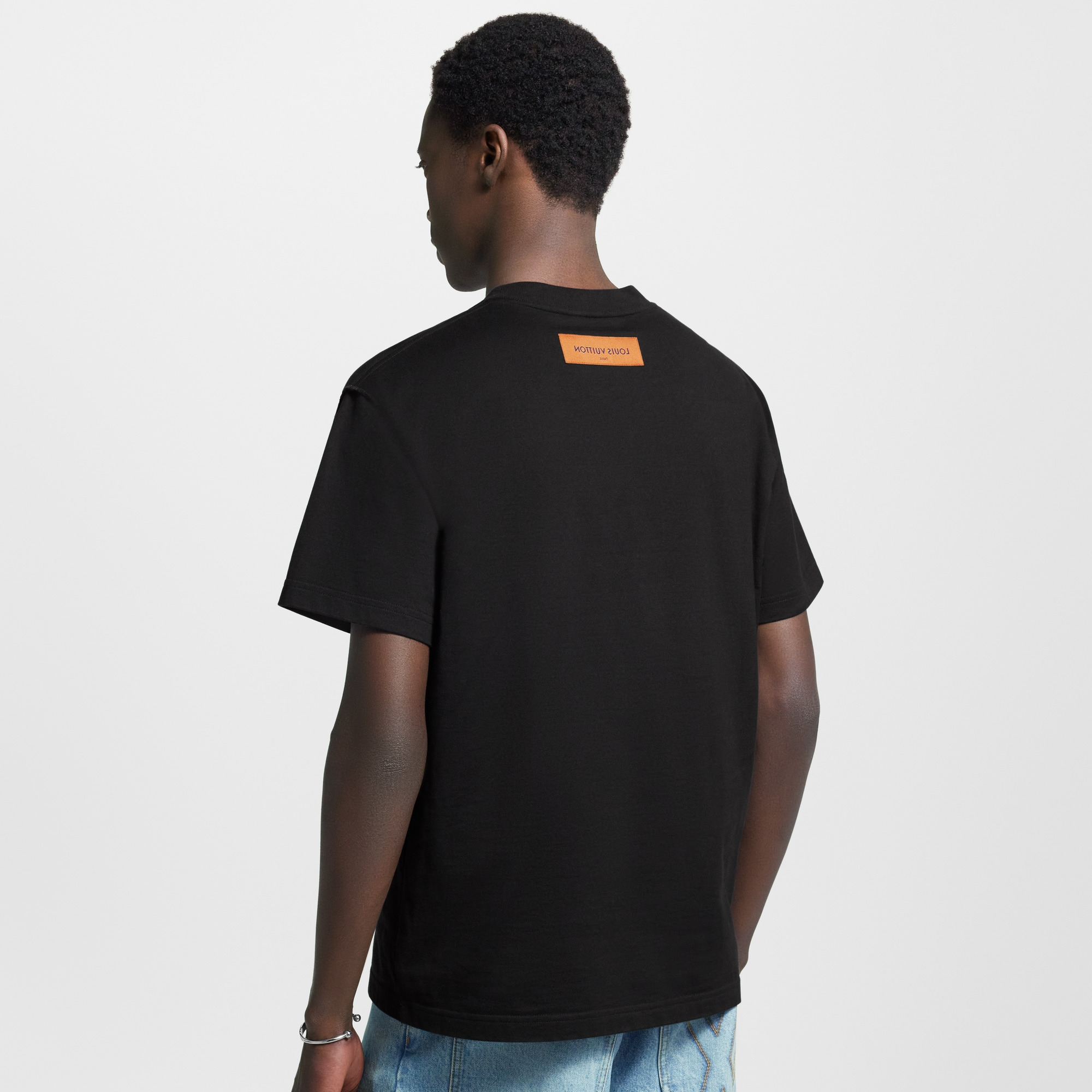 Embossed LV T-Shirt - 4