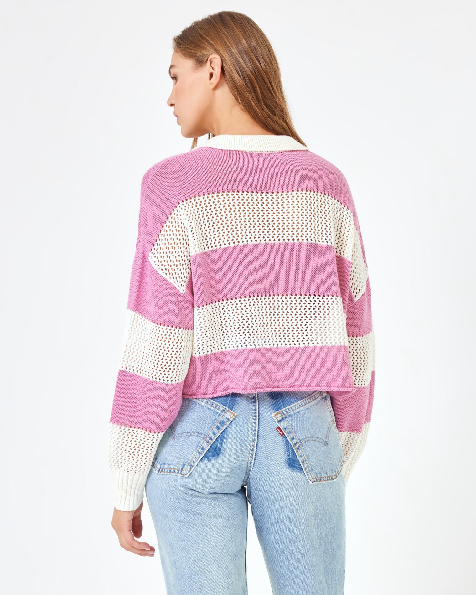 LSPACE X Anthropologie Rugby Sweater - 3