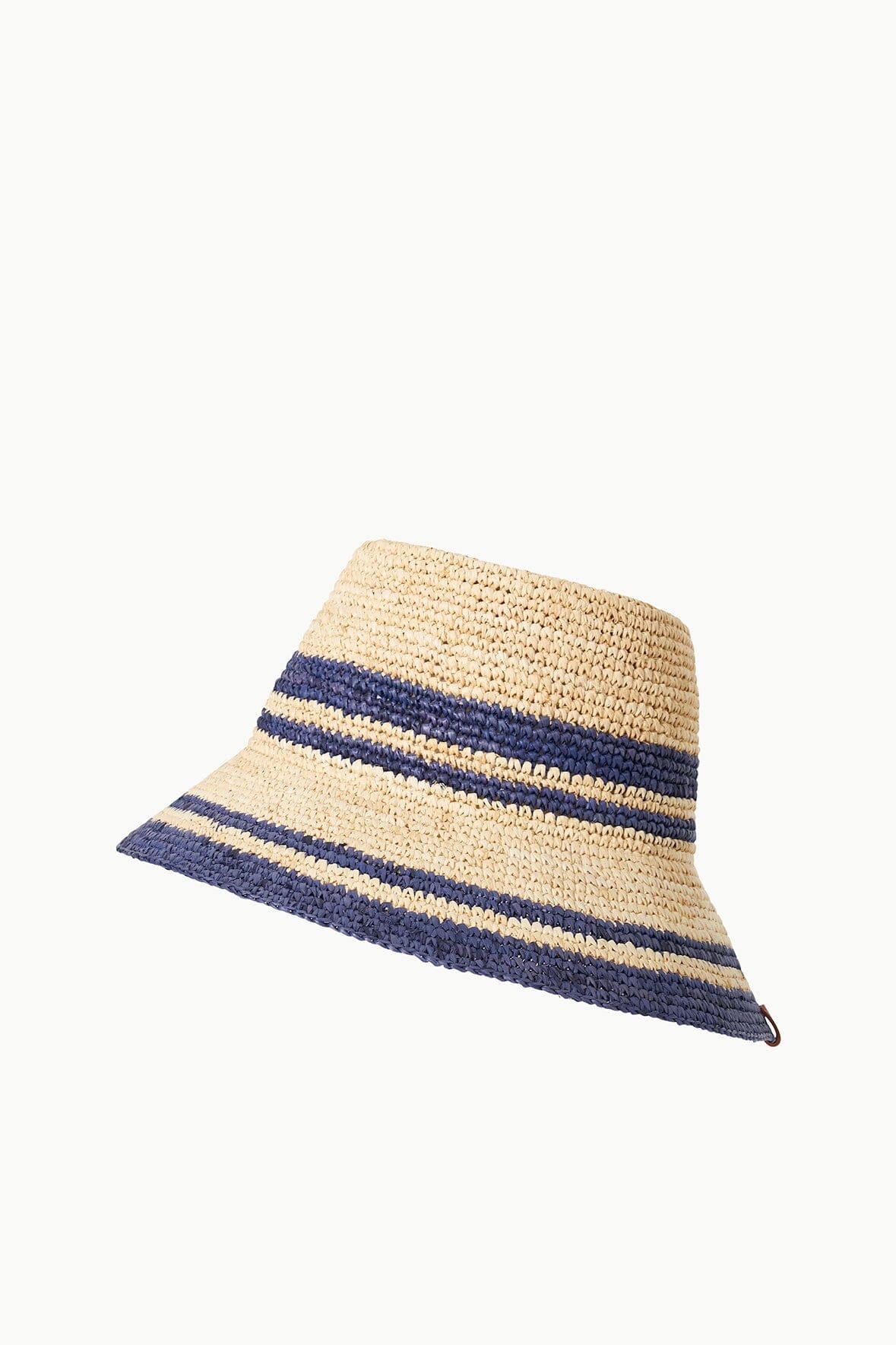 STAUD RITA BUCKET HAT NATURAL NAVY - 3