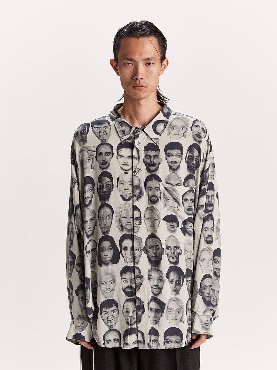 Finalists Twisted Shirt Black And White Mix - 2