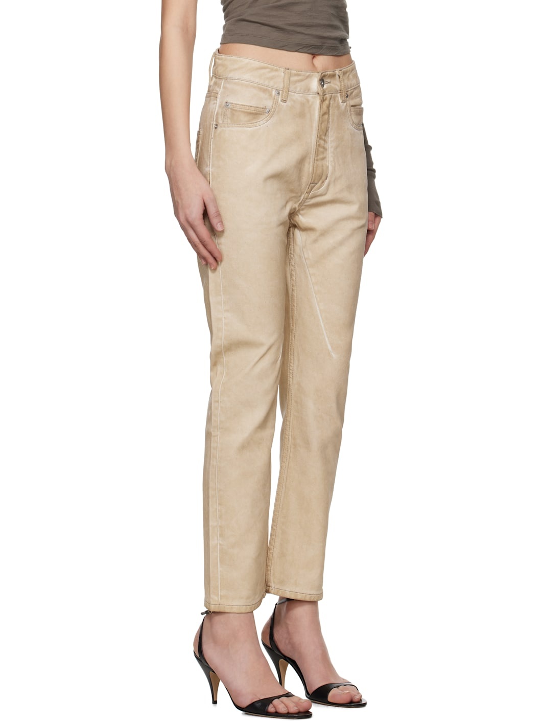 Beige Hollywood VDD Jeans - 2