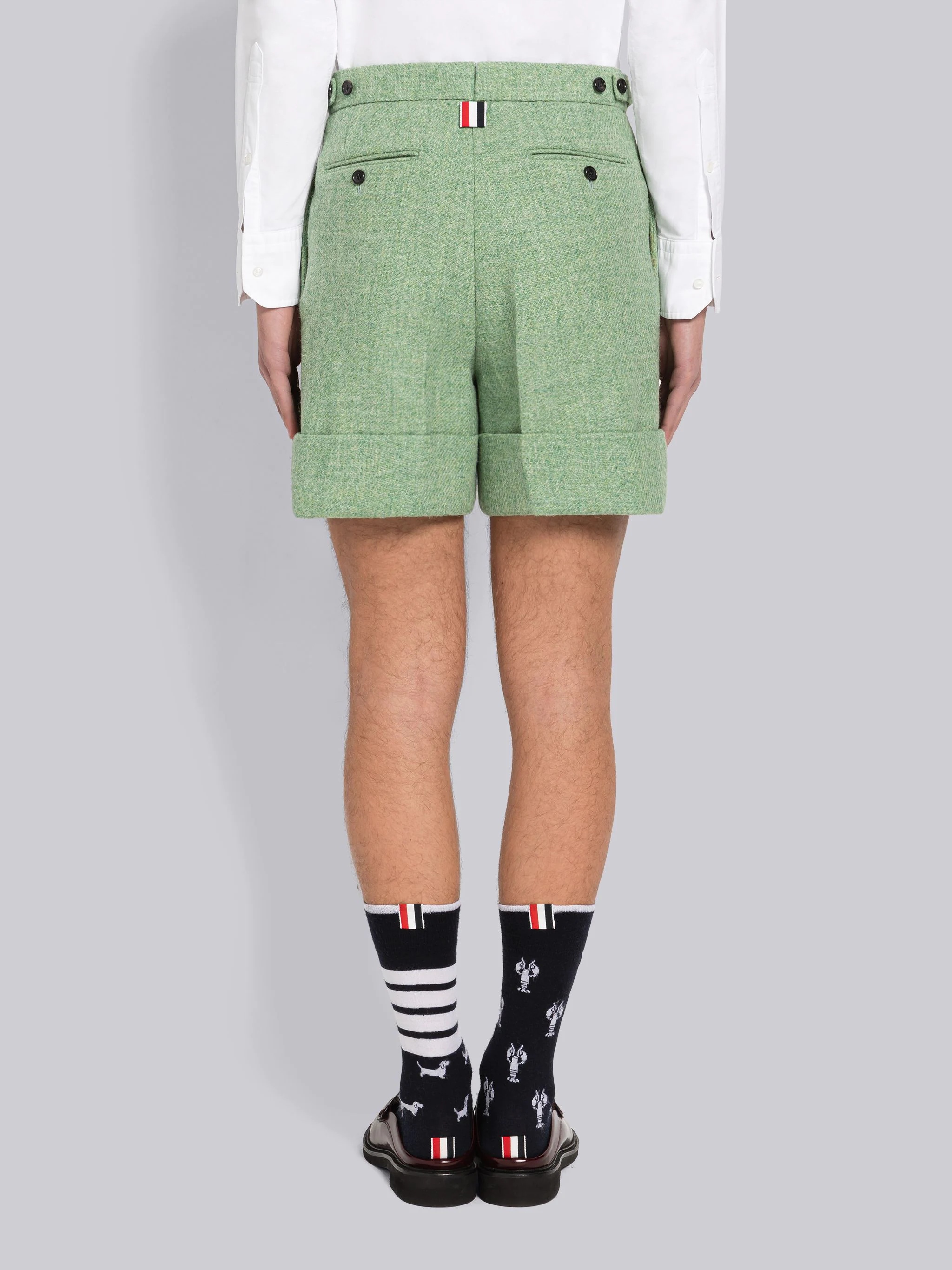 Harris Tweed Single Pleat Short - 3