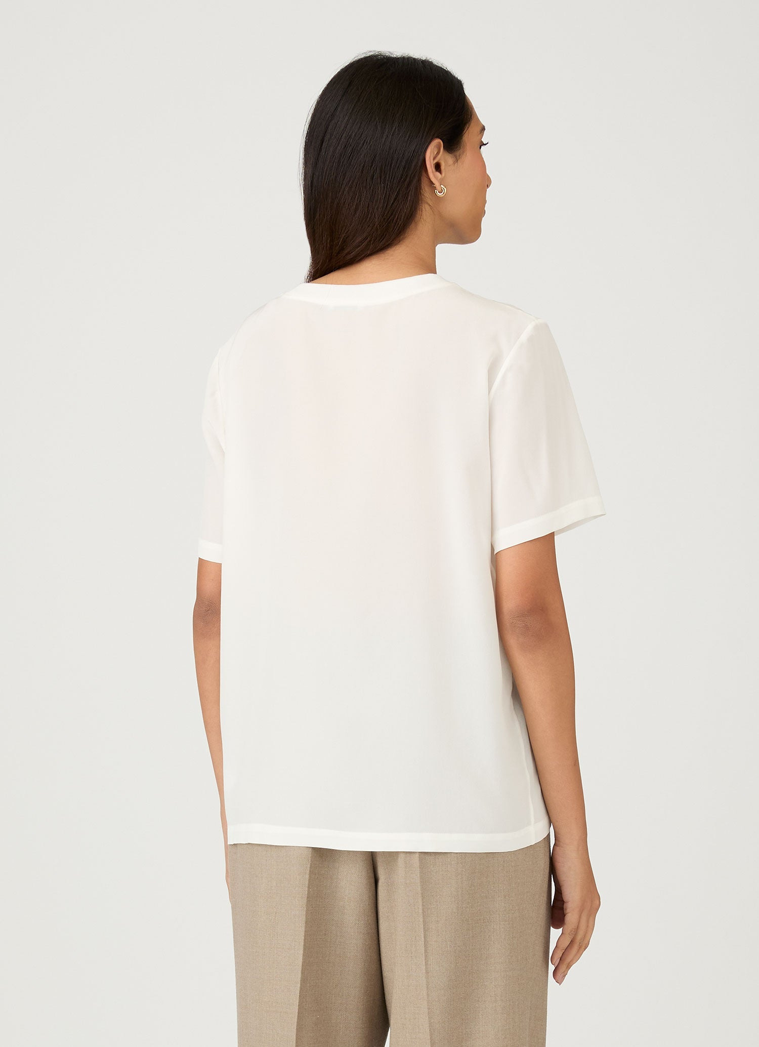 Woven Silk T‑shirt - 3