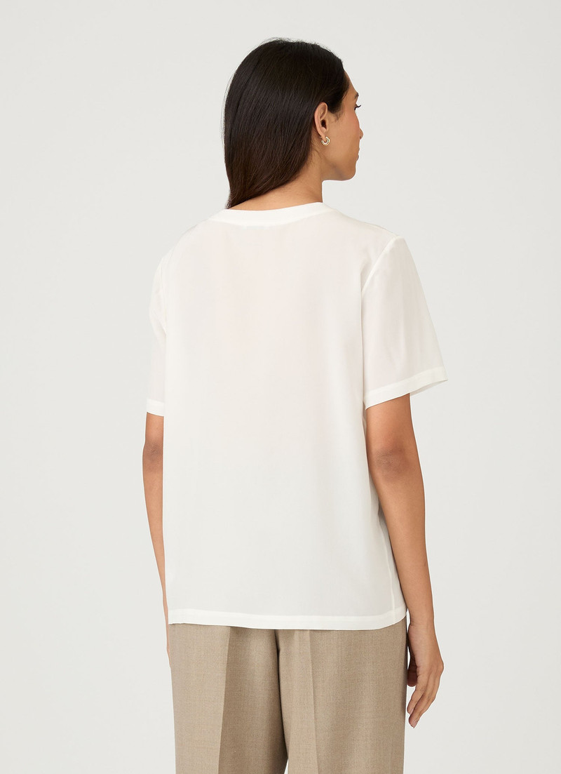 Woven Silk T‑shirt 3