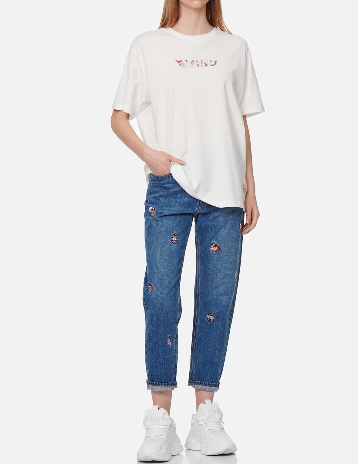 DOUBLE DAICOCK PRINT T-SHIRT - 6