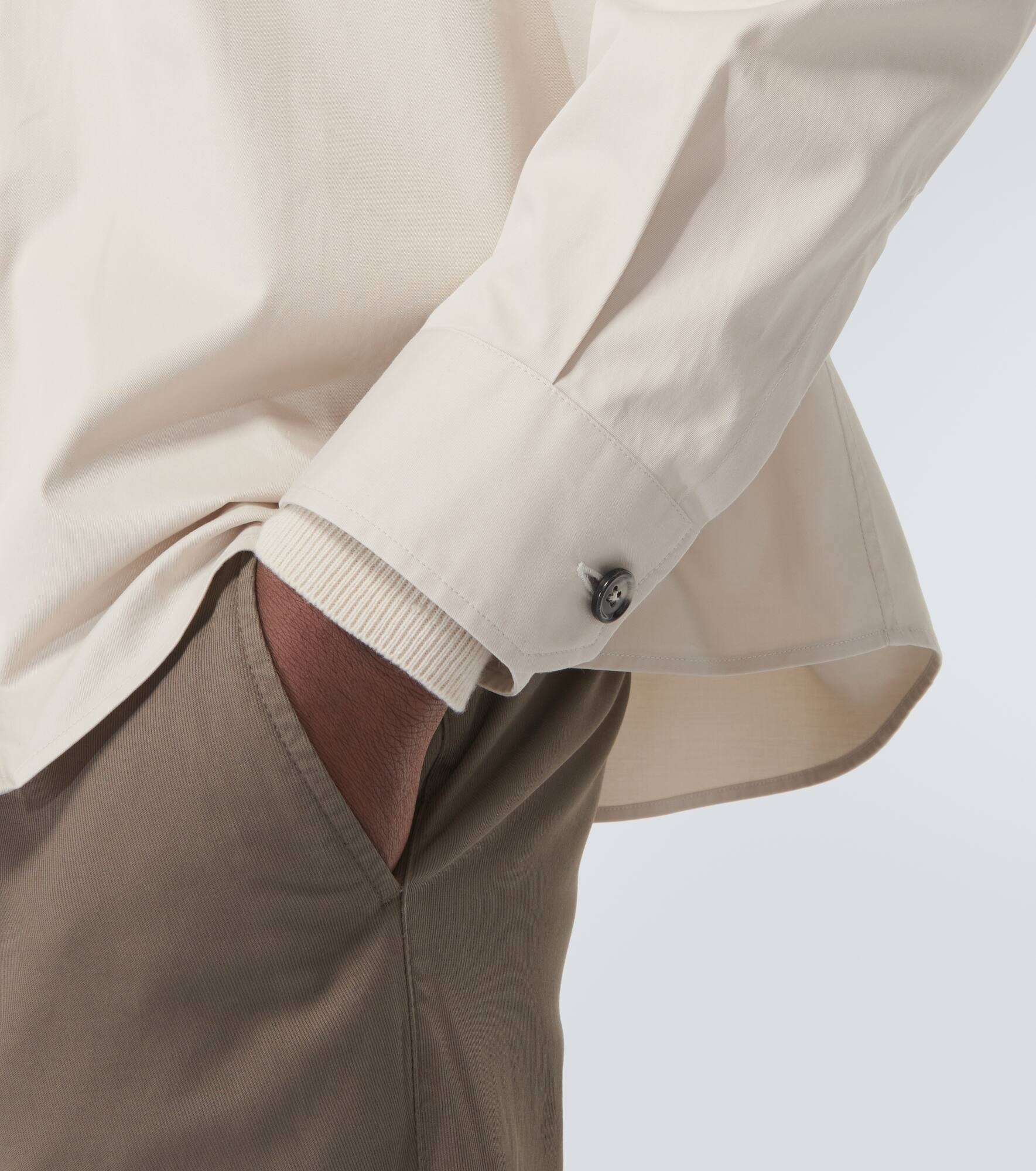 Cotton-blend overshirt - 6