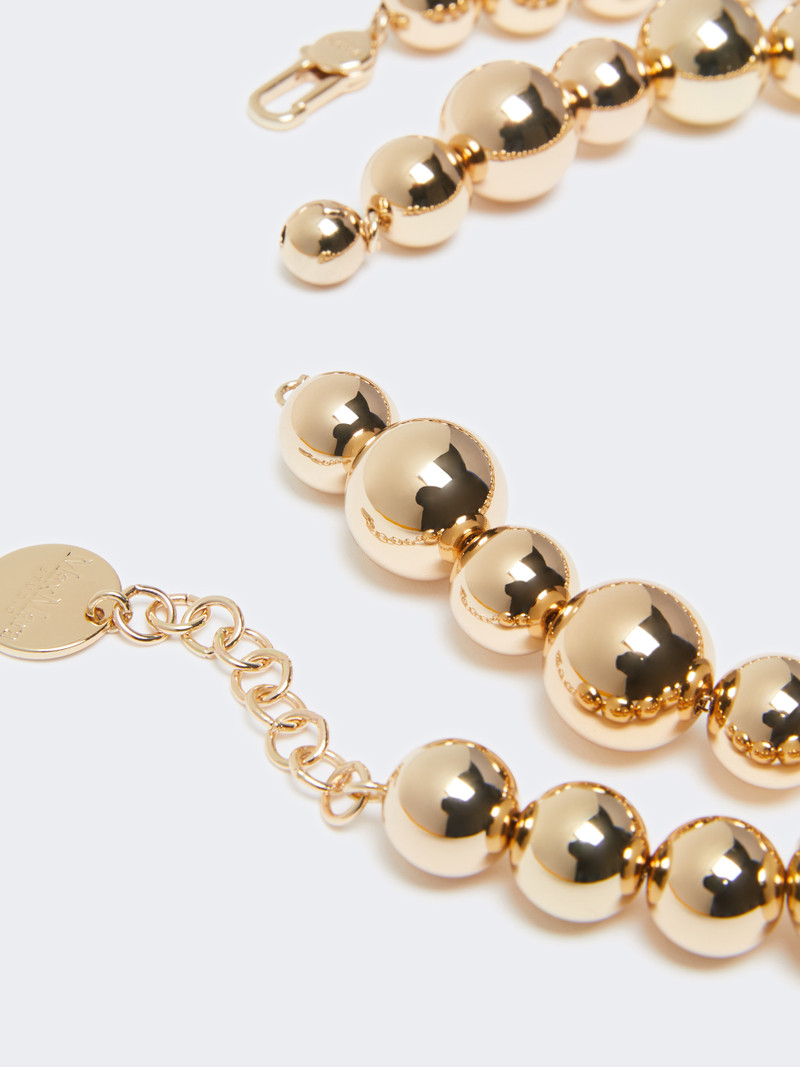 Max Mara VELO Ball chocker necklace set outlook
