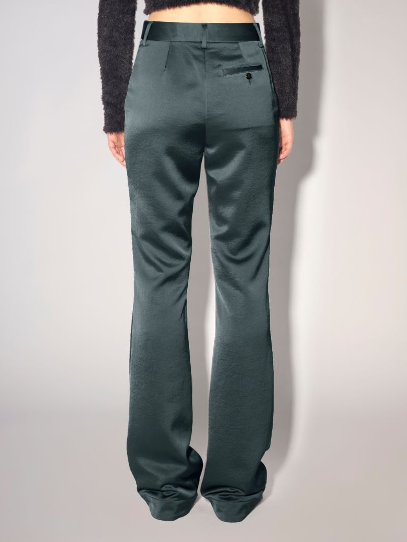 FITTED FLARE PANTS - 4