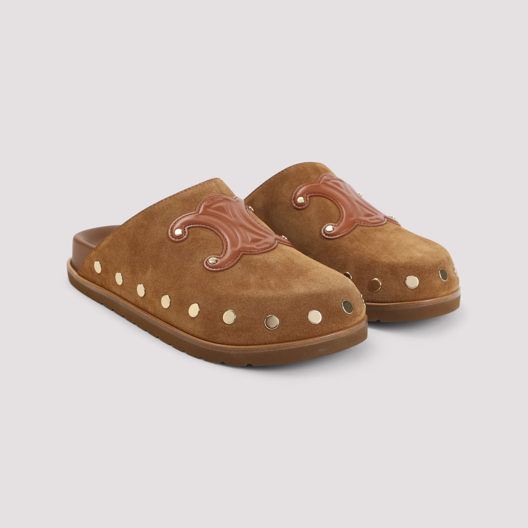 Celine Triomphe Wedge Mules Women - 3