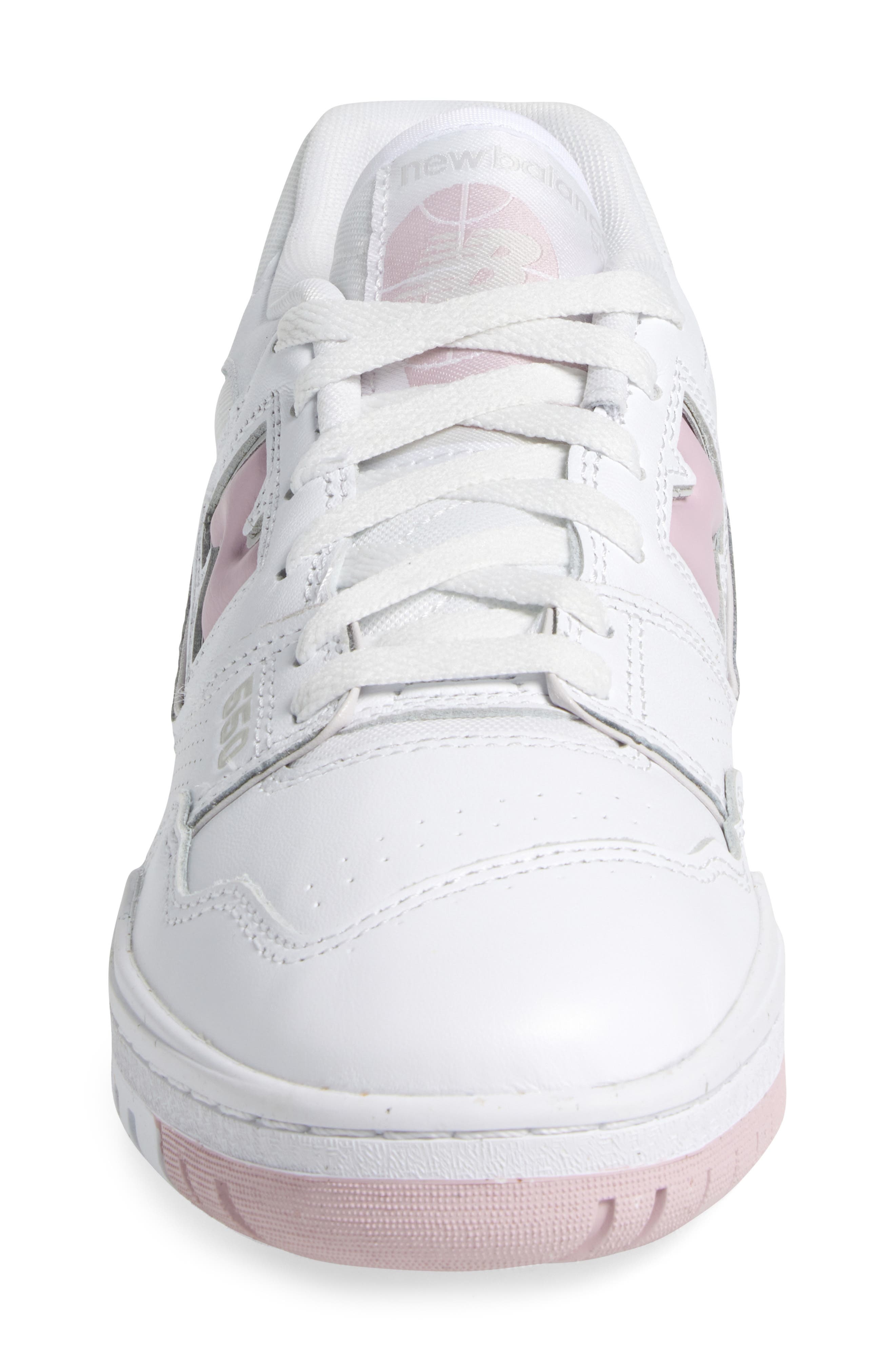 New Balance 550 Basketball Sneaker in White/Twilight Haze at Nordstrom - 4