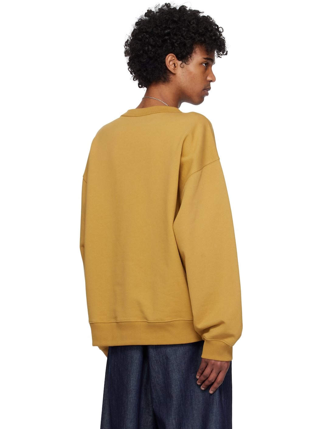 Yellow Appliqué Sweatshirt - 3
