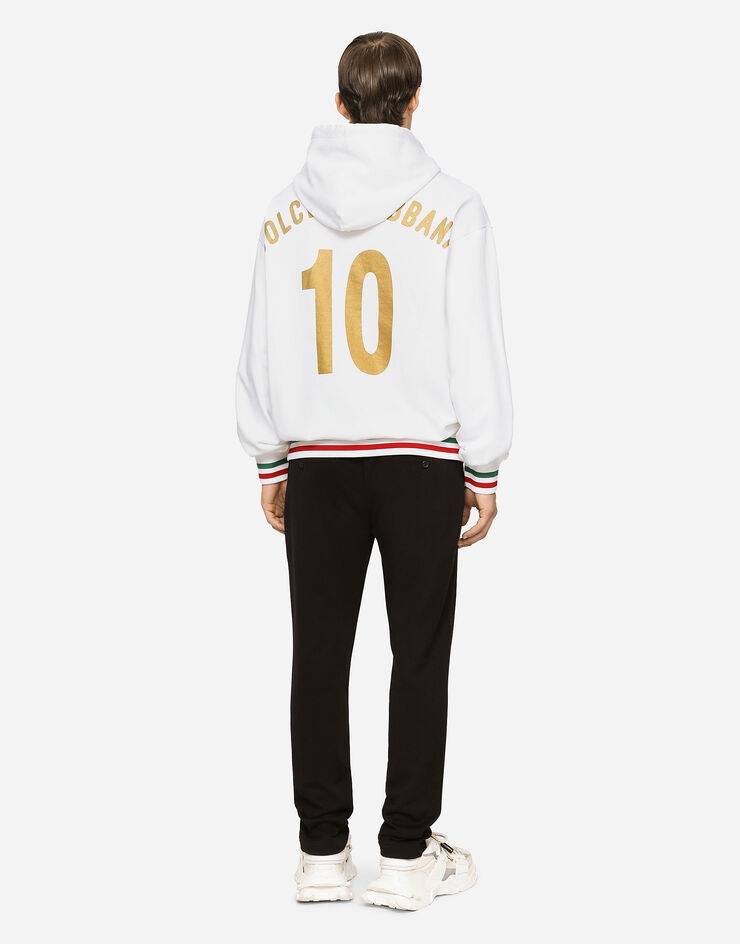 Jersey hoodie with patch - 2