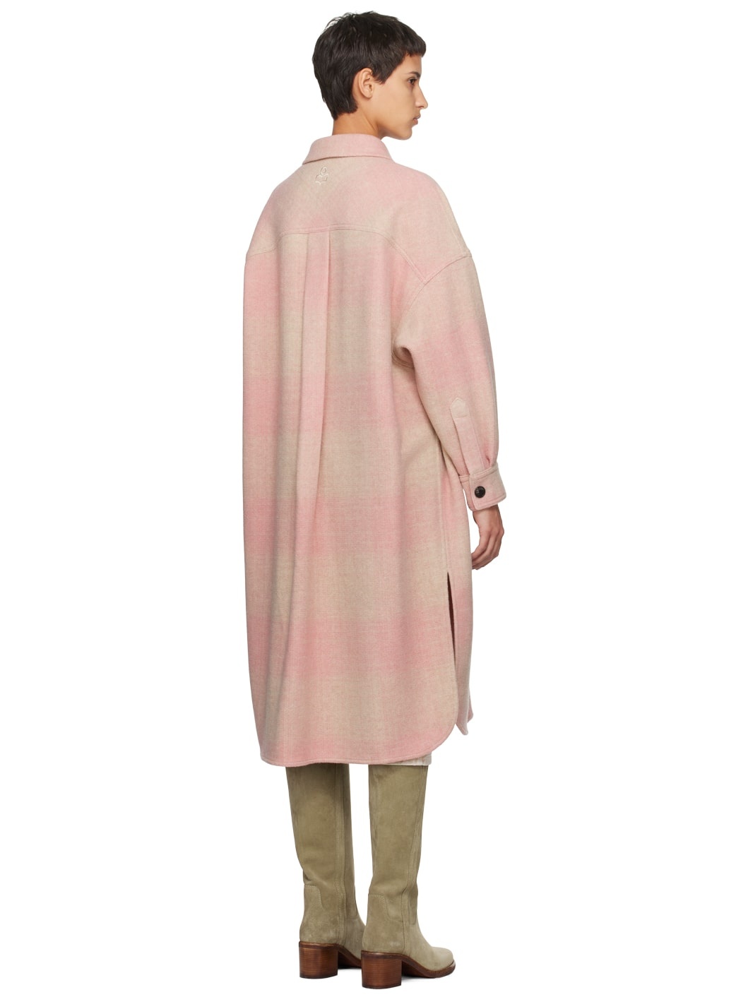 Isabel Marant Étoile Pink Fontizi Coat | REVERSIBLE