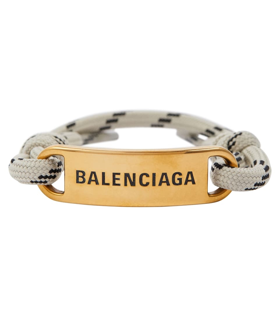 【BALENCIAGA】Plated バングル バレンシアガ ブレスレット アクセサリー フォース ストライプ