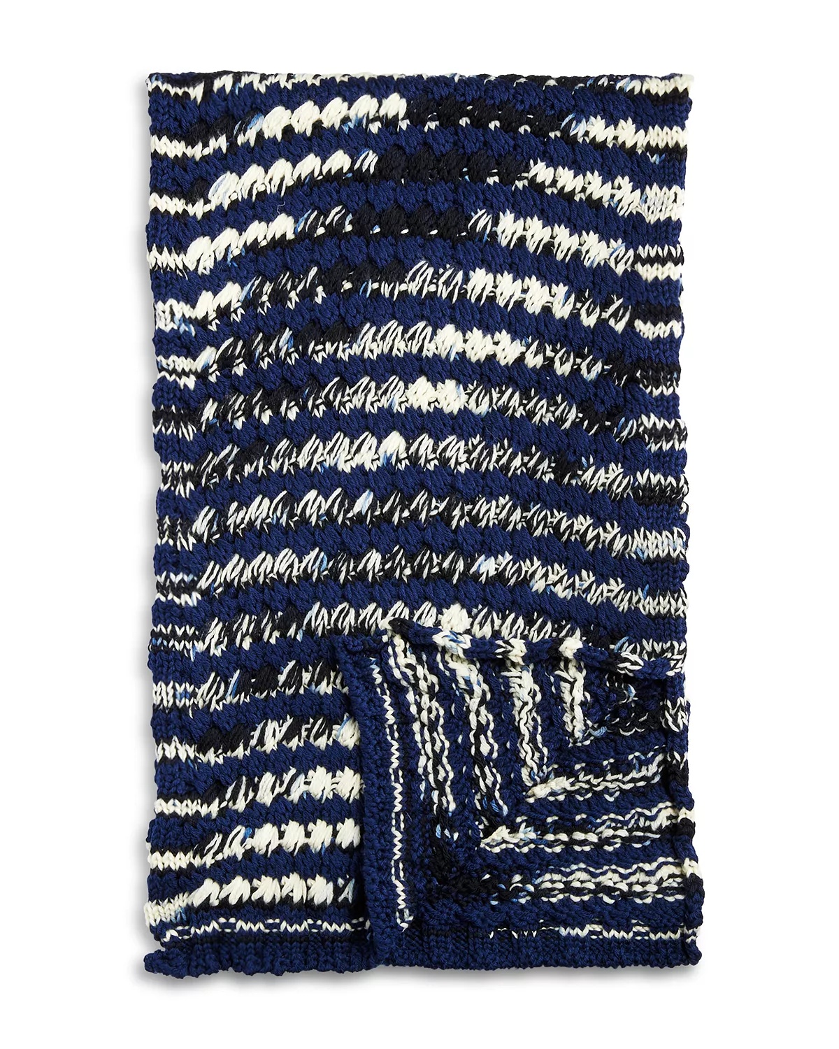 Wool Knit Scarf - 1