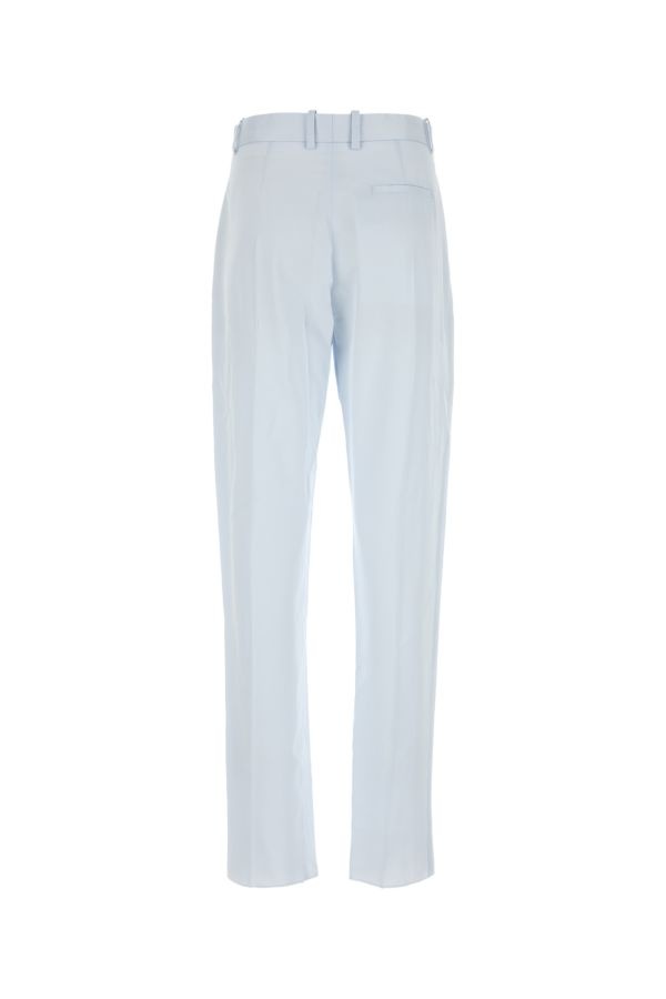 パンツ BOTTEGA VENETA Pastel light-blue twill pant Bottega Veneta Pastel Light-Blue Twill Pant – LOZURI®
