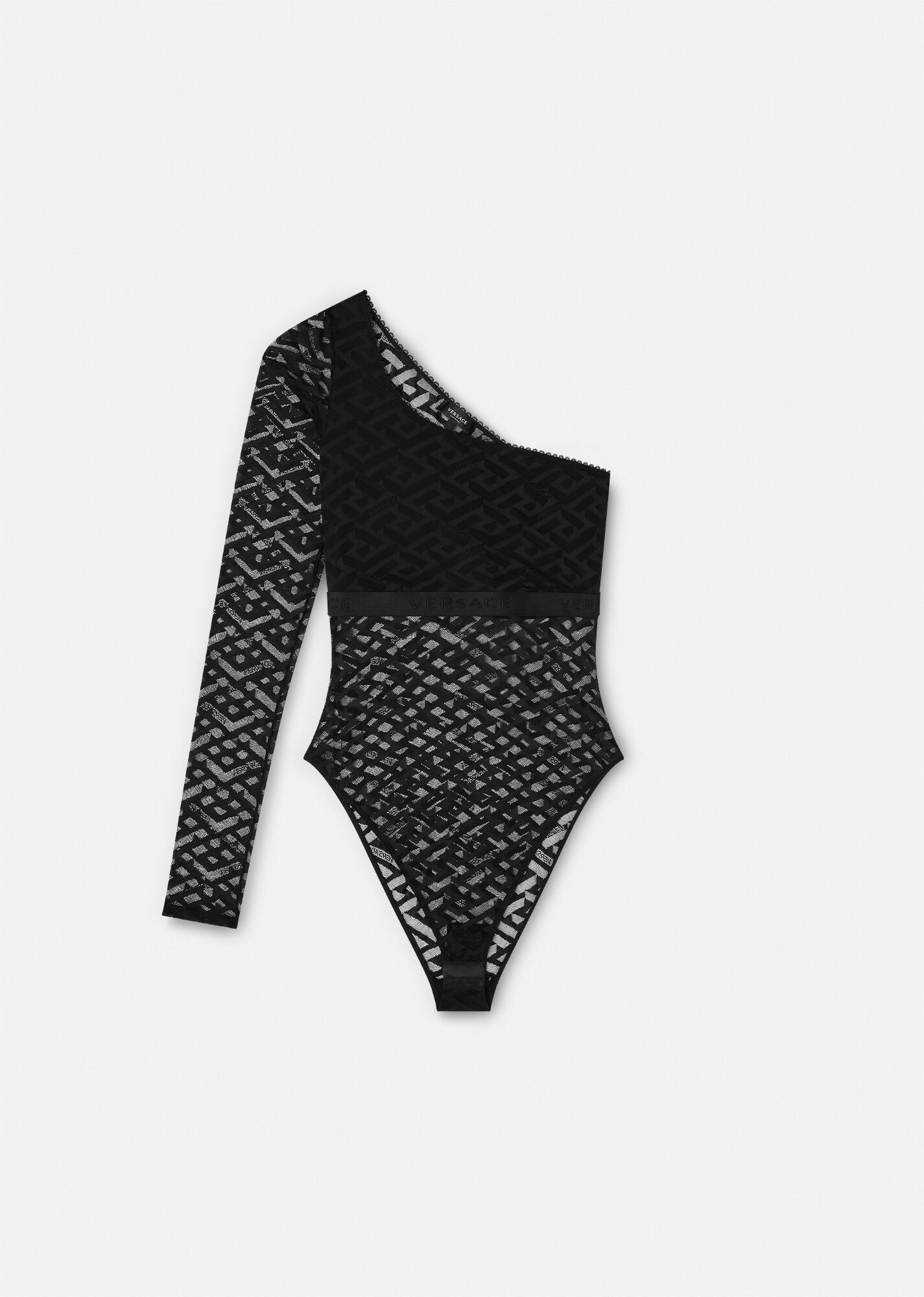 La Greca Tulle Bodysuit - 1