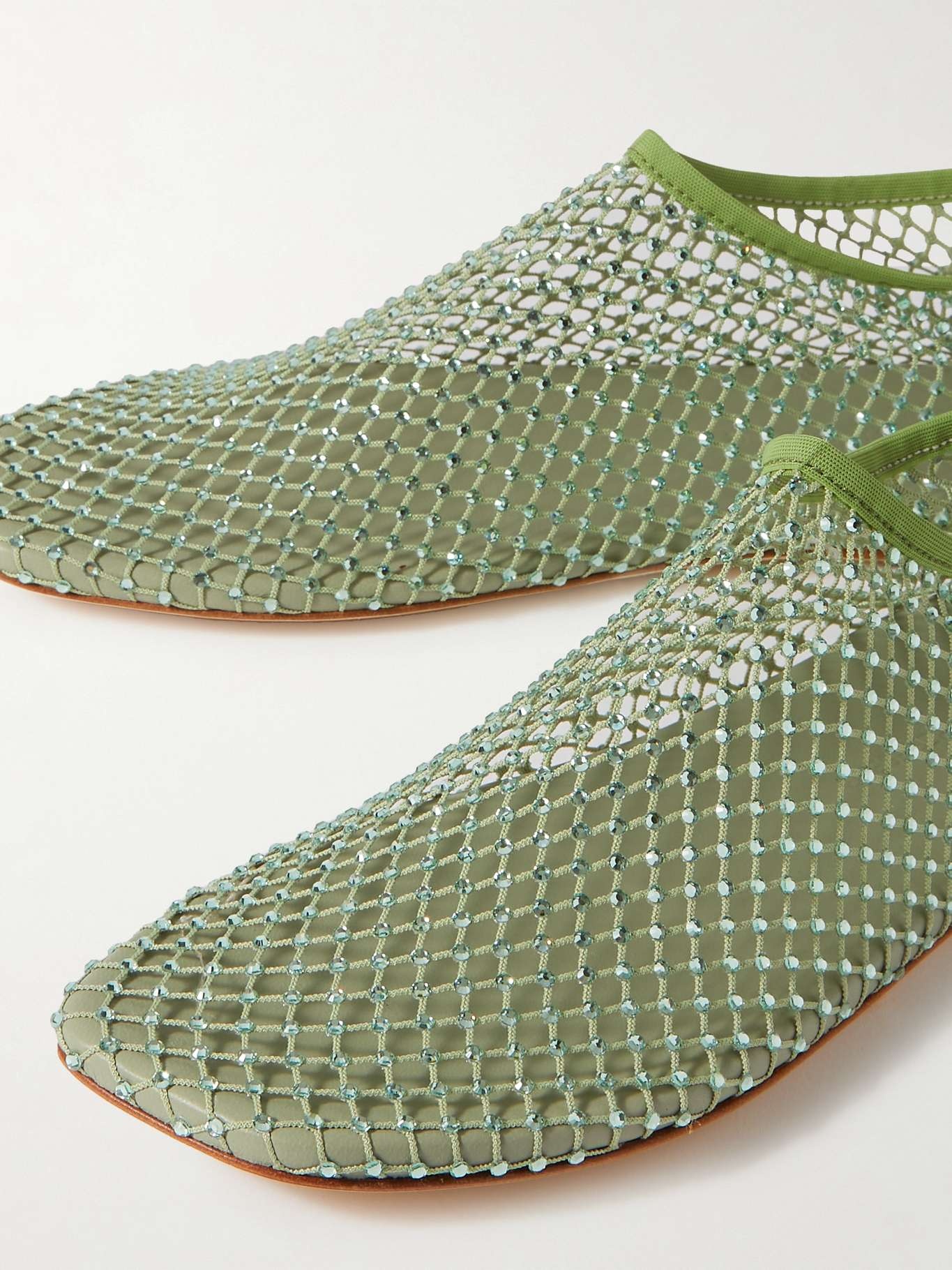 バレエシューズ CHRISTOPHER ESBER 'netted minette ballerina 22049013 Christopher Esber | Minette Flat Black