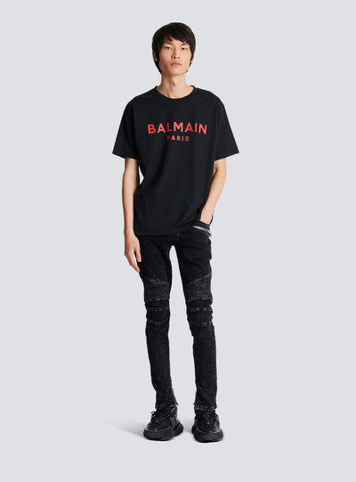 Balmain T-shirt with Balmain Paris print outlook