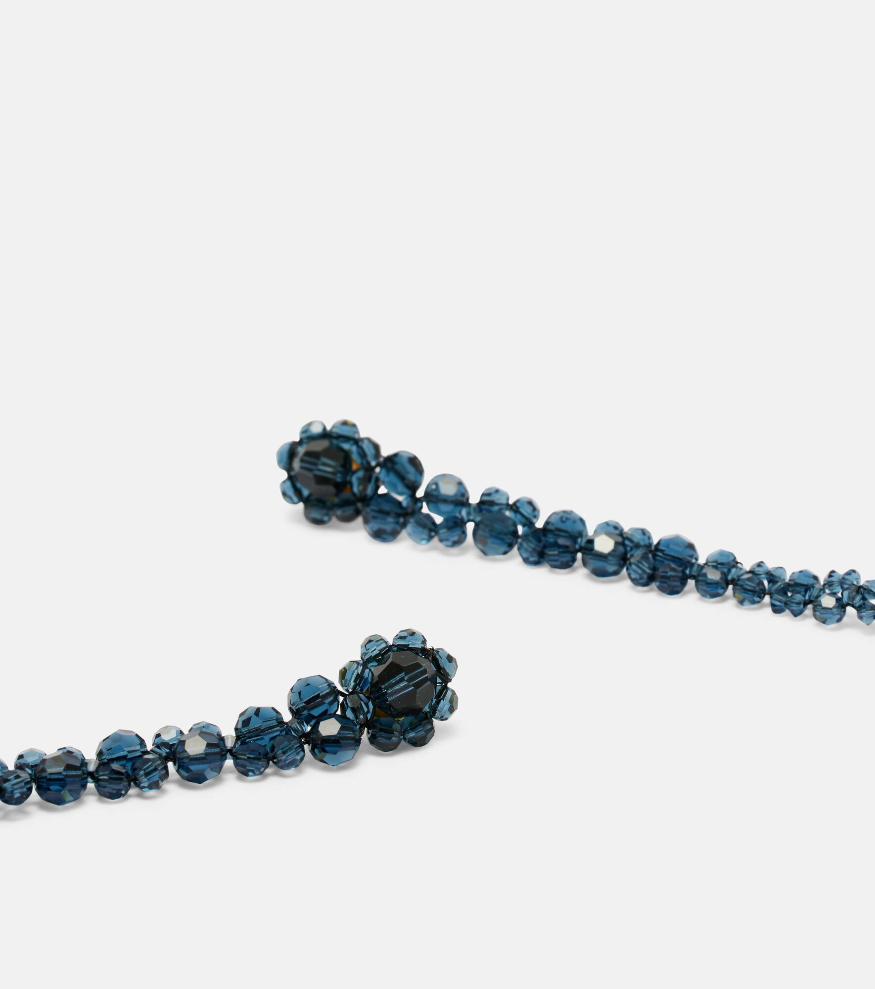 Crystal-embellished drop earrings - 4