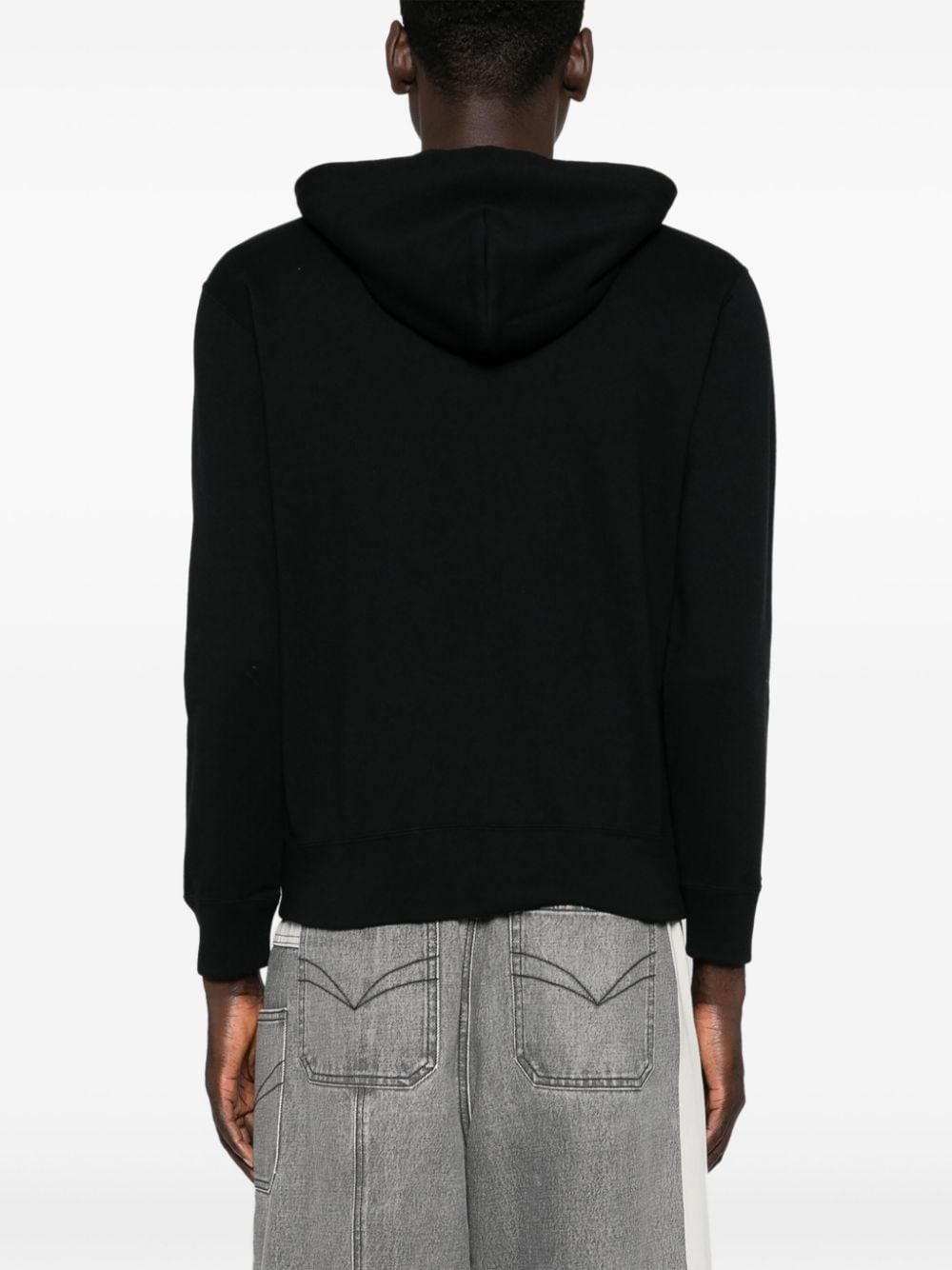 signature heart-patch hoodie - 5