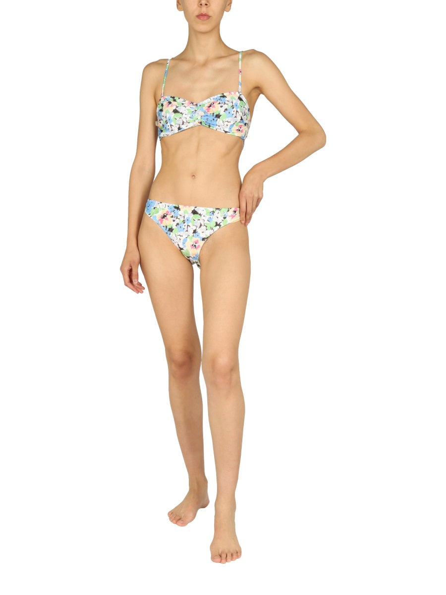 Ganni Women Floral Pattern Bikini Briefs - 4